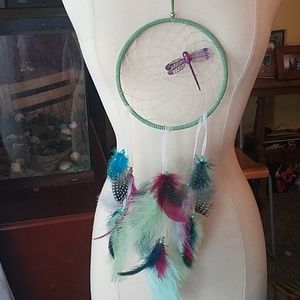 Dreamcather Green/Purple with Dragonfly